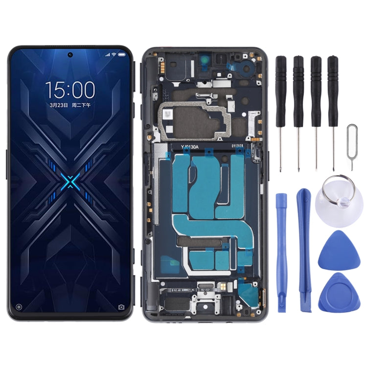 Schermo LCD originale e digitalizzatore assemblaggio completo con cornice per Xiaomi Black Shark 4 / Black Shark 4 Pro SHARK PRS-H0, SHARK PRS-A0, For Xiaomi Black Shark 4 (Original) Schermo LCD originale e digitalizzatore assemblaggio completo con cornice per Xiaomi Black Shark 4 / Black Shark 4 Pro SHARK PRS-H0, SHARK PRS-A0, For Xiaomi Black Shark 4 (Original)